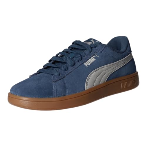 PUMA Unisex Smash 3.0 Sneaker, Dark Indigo Gray Echo Gum, 45 EU