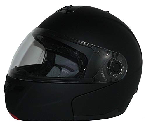 protectWEAR Klapphelm Motorradhelm mit Sonnenblende H910-MT - S
