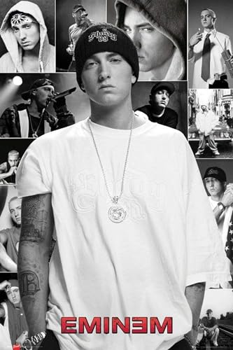 GB eye LP1657 Eminem Collage Maxi-Poster,Heimbüro, 61 x 91,5 cm