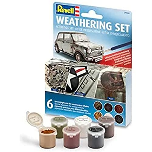 Revell 39066 - Bastelzubehör - Weathering Set, 6 Pigmente 5 g
