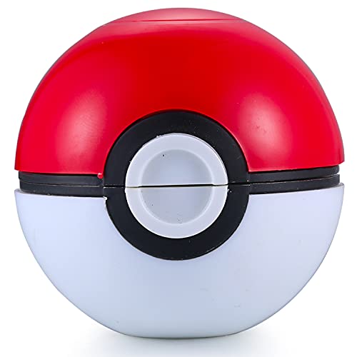 Spespo Pokeball Grinder Crusher, Pollen Crusher Kräuter Mühle für Spice, Kräuter, Gewürze,Pollen, Blüten, Gewürze,ø 55mm, mit schwarzer Geschenkbox