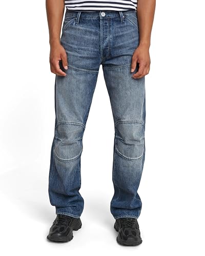 G-STAR Herren Elwood 3D Regular Jeans, Blau (Worn in Blue Creek D23699-D788-G112), 33W / 32L
