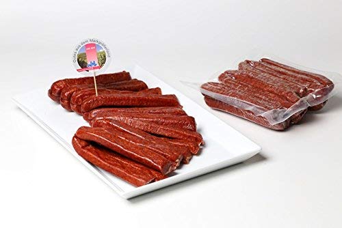 Schwarzwälder Landjäger - 10 Paar (800 g) im Pack, handwerklich hergestellt, luftgetrocknet