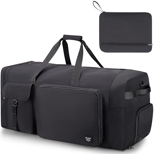 YOUNGOA Faltbare Reisetasche, 120L Große Faltbar Reise Tasche für Herren & Damen, Groß Leichte wasserdichte Sporttasche mit Schuhfach