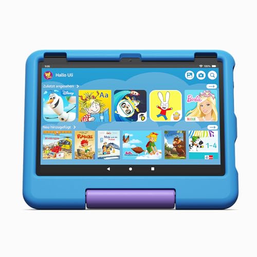 Kindgerechte Hülle von Amazon für das Fire HD 10-Tablet, blau | Für Kinder von 3–7 Jahren | Nur kompatibel mit Tablets der 13. Generation (2023)