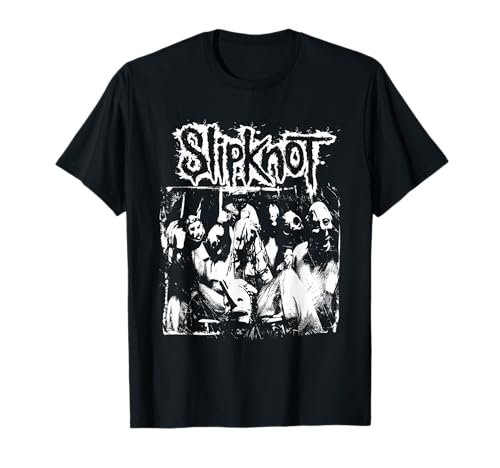 Offizielles Slipknot Splatter Foto T-Shirt