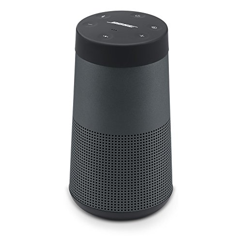 Bose SoundLink Revolve, tragbarer Bluetooth - Lautsprecher (mit kabellosem 360°-Surround-Sound), Schwarz