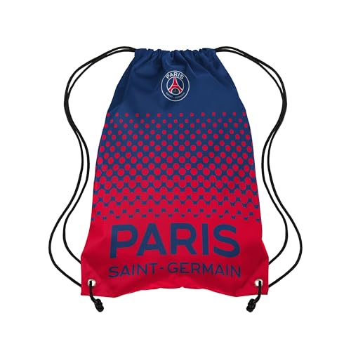 FOCO Offizielles Lizenzprodukt Paris Saint-Germain FC Fade-Fußball-Sporttasche mit Kordelzug