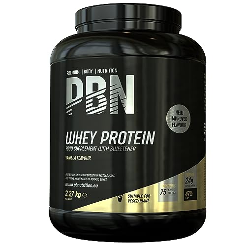 Premium Body Nutrition Whey Protein/Molkeeiweißpulver, 2,27 kg Vanille
