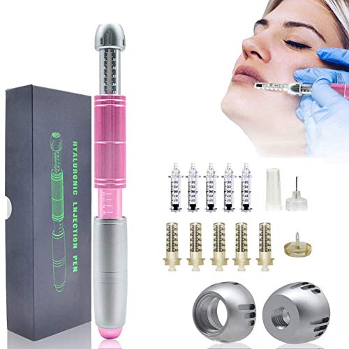 AECEVAN 2 In 1 Hyaluron Stift 0.3/0,5 Ml Hyaluronsäure Zerstäuber Stift Lip Füller Lippe Anheben Anti Falten Mit 10 Stücke Spritze Für Schönheit