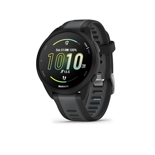 Garmin Forerunner 165 Music 43mm - Lauf-Smartwatch, 1,2
