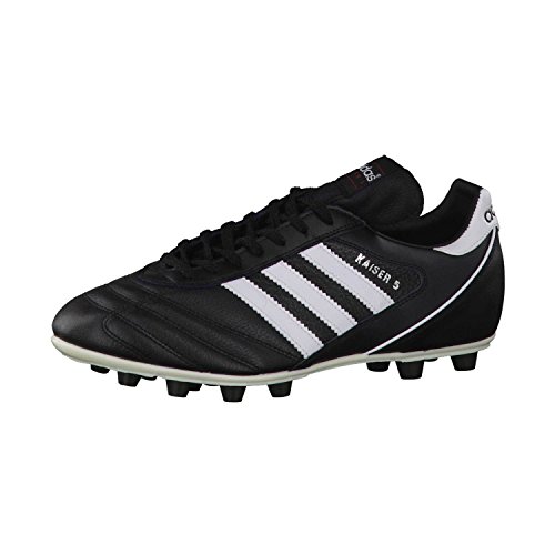 adidas - Kaiser 5, Herren Fußballschuhe,Schwarz (Black/Running White Ftw), 44 EU