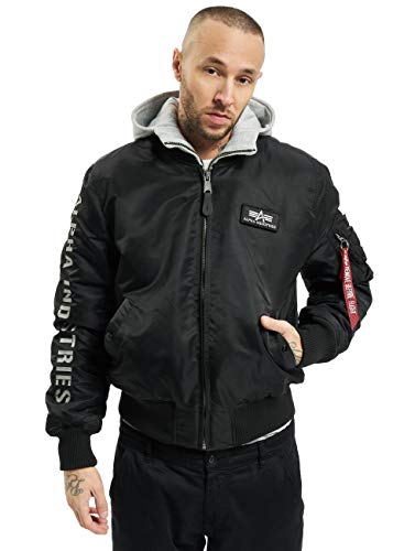 Alpha Industries MA-1 D-Tec SE Bomberjacke für Herren Black/Grey