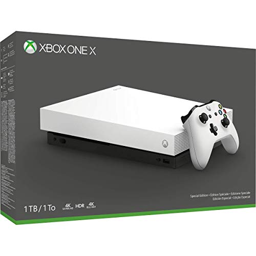 Xbox One X Robot White Special Edition (1TB) [video game]