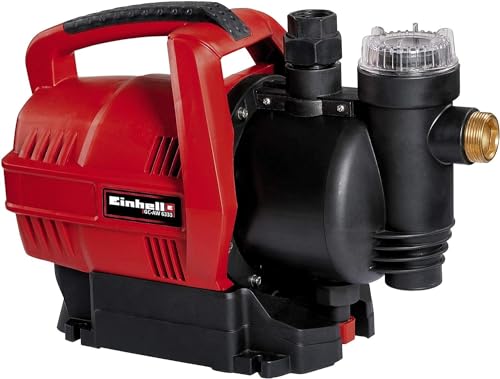 Einhell Hauswasserautomat GC-AW 6333 (630 W, 3,6 bar Druck, 3300 l/h Fördermenge, Vorfilter, Rückschlagventil, autom. Durchflussschalter mit LED-Anzeige)