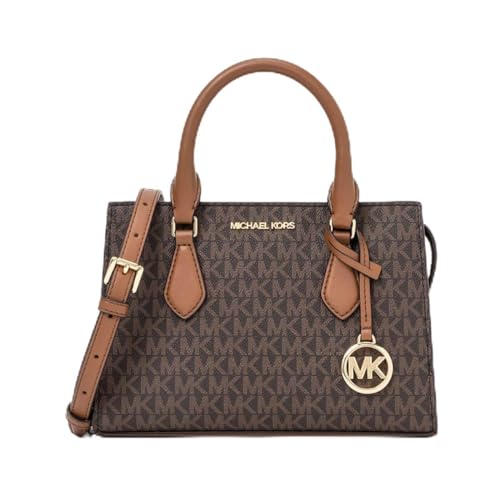 Michael Kors Sheila Umhängetasche aus Saffiano-Leder, klein, Braun, Braun