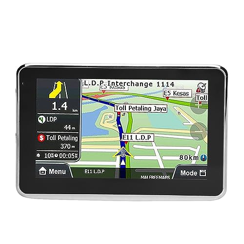 Ejoyous Navigationsgeräte für Auto, GPS-Navigation, Universeller 5 Zoll Touchscreen Auto Navigator GPS Navigation DDR256M 8G MP3 FM Europa Karte 1