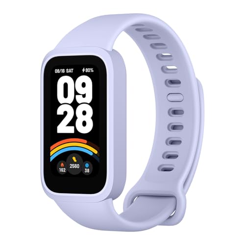 XIAOMI Smart Band 9 Active Purple Uhr. - 37mm TFT, 450 Nits, 18 Tage Akku, 50 Sportmodi, SPO₂-Sensor, 5ATM Wasserdicht