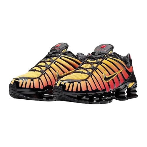 Nike AV3595-004 Nike Shox TL Herren Black/Black-Amarillo-University RED EU 42
