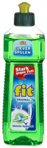 Fit Spülmittel, 8er Pack (8 x 500 ml)