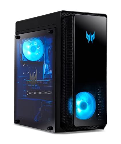 acer Predator Orion 3000 (PO3-640) Gaming PC Windows 11 Home - Intel Core i7-12700F (Bis zu 4, 9 GHz Turbo-Boost), 16 GB DDR4 RAM, 512 GB M.2 PCIe (SSD) 80mm, NVIDIA GeForce RTX 3060 (12 GB GDDR6)