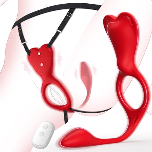 Sex Spielzeug für die Paare Frau Männer, Vibratorensets für Frauen Klitoris Analvibrator Vibration für Frauen BDSM Sexspielzeug für Paare Extrem, Sextoys Penisring Penis Vibrator Sextoysets für Damen