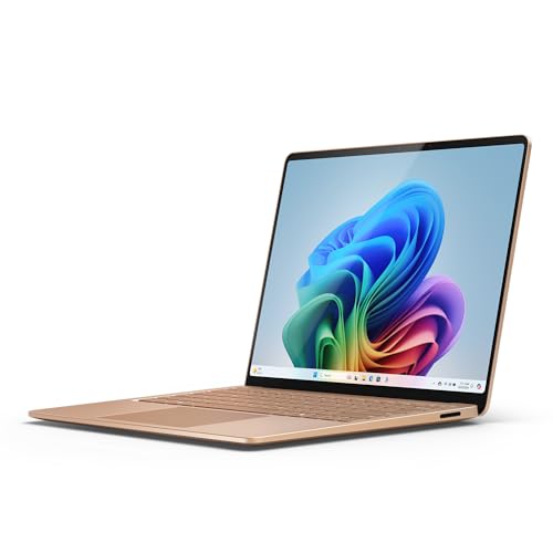 Microsoft Surface Laptop | Copilot+ PC | 13.8” Touchscreen | Snapdragon® X Elite (12 Kerne) | 16GB RAM | 512GB SSD | neuestes Modell, 7. Edition | Sand