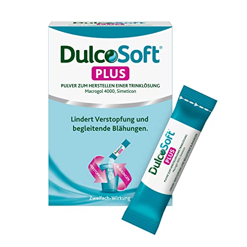 DulcoSoft® Pulver mit Macrogol 4000 mit Stuhlweichmacher-Effekt bei Verstopfung, 20 Sachets