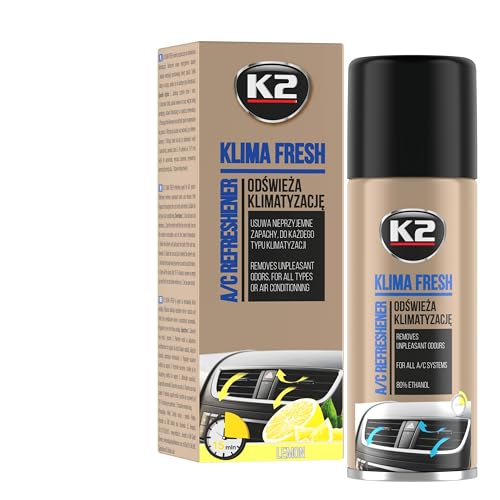 K2 A/C Klima Fresh, Klimaanlagen Reiniger reinigt & erfrischt, Klimaservice, Klimaanlage reinigen. hinterlässt einen frischen Duft, für jedes Auto geeignet 150ml