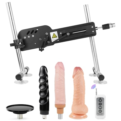 Sexmaschine,Premium Fickmaschine mit 3XLR-Stecker Automatische Liebesmaschine für Frauen und Männer,Fickle Maschine mit Dildos und Saugnapf Sex Spielzeug für die Männer Dildo Maschine Sextoy