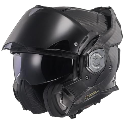 LS2, Klapphelm Motorrad ADVANT X Carbon Gloss Carbon, XXL