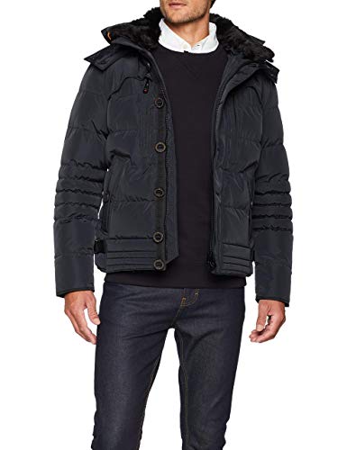 Wellensteyn Herren Stardust Jacke, Schwarz (Schwarz Sw), X-Large