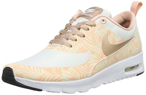 Nike Air Max Thea Print GS 834320-100, Unisex-Kinder Sneaker, Beige (beige 834320-100), 36 EU (3.5 UK)