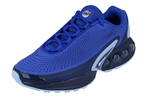 NIKE Herren Air Max DN Sneaker, Hyper Blue White Midnight Navy, 44 EU