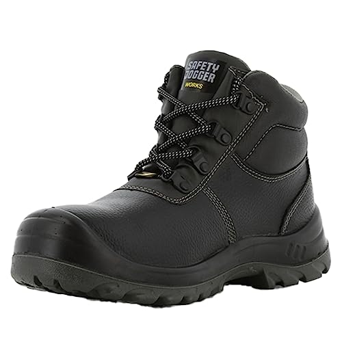 SAFETY JOGGER Sicherheits und Arbeitsstiefel Herren und Damen - BESTBOY - Sicherheitsstiefel, Schutzstiefel EU 44, Schwarz
