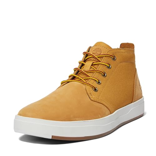 Timberland Herren Davis Square F/L Chukka Sneaker, Wheat, 43 EU