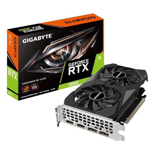 Gigabyte GeForce RTX 3050 WINDFORCE OC V2 6GB GDDR6