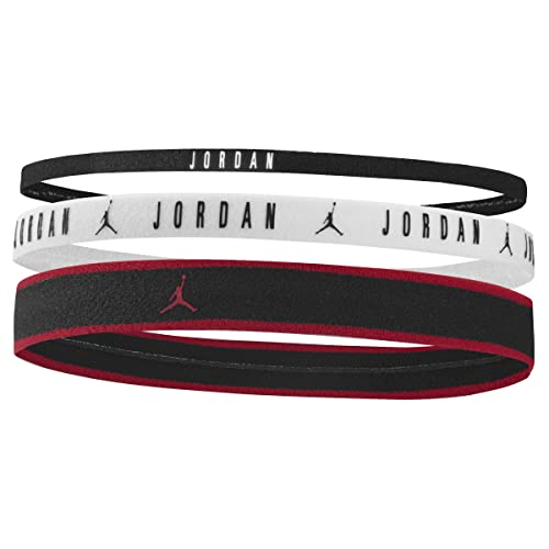 Nike Herren Jordan Stirnband, schwarz/weiß/schwarz, Einheitsgröße