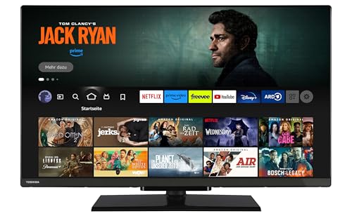 Toshiba 32 Zoll Fernseher Fire TV (Full HD, HDR, Smart TV, Triple-Tuner, Alexa Built-In, Bluetooth) 32LF3F63DAZ