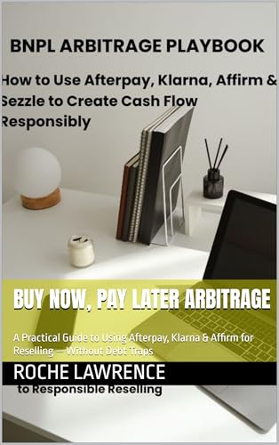 Buy Now, Pay Later Arbitrage: A Practical Guide to Using Afterpay, Klarna & Affirm for Reselling — Without Debt Traps (English Edition)