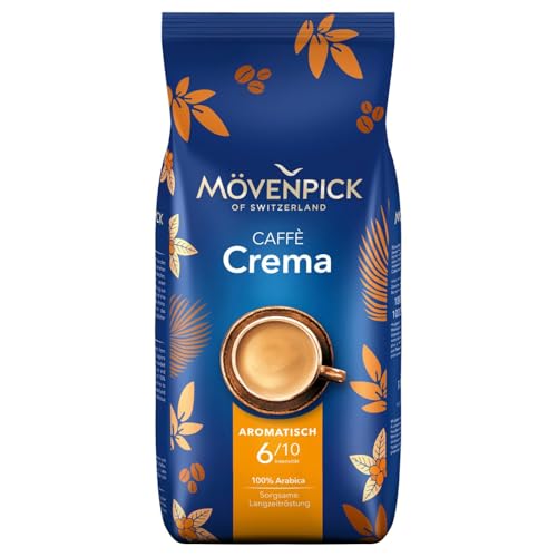 Mövenpick Caffè Crema 4x1000g (4000g) - Kaffee Crema - 100% ARABICA ganze Bohnen