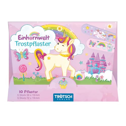 Trötsch Einhornwelt Pflasterset Trostpflaster: Kinderpflaster Wundpflaster (Einhornwelt: Alles rund ums Einhorn)