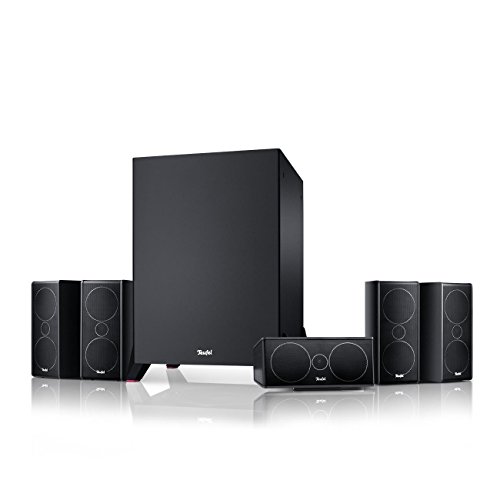 Teufel CONSONO 35 Mk3 Power Edition 5.1 Set - Heimkino Lautsprecher mit Mächtiger Subwoofer, Hi-Fi-Satelliten, Surround Soundanlage - schwarz