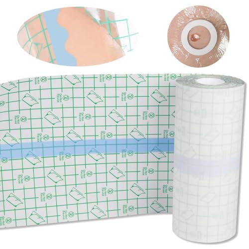 Tattoo Folie Tattoo Pflaster 15cm x 2m, Rayyl Tattoo Folie Heilung Wasserdichte Klebebandage für Tattoo Aftercare Second Skin Tattoo