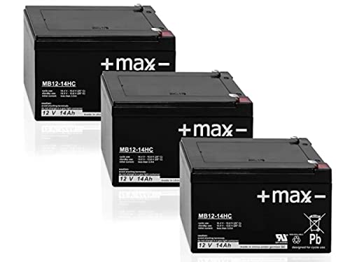 Akku kompatibel Roller E Scooter SXT 1000 Turbo 36V 3x 12V 14Ah AGM Blei Accu