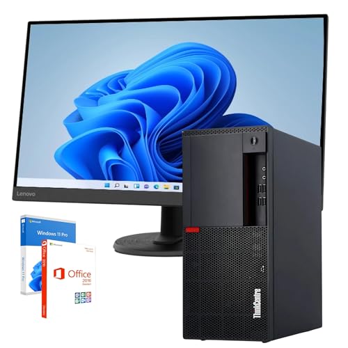 Lenovo PC komplett Büro Professional i7 no 4.0 GHz - Monitor 27 Zoll FHD 32 GB RAM 1 Tera SSD Nvme - Win 11 Pro MS Office Garantie 36 Monate