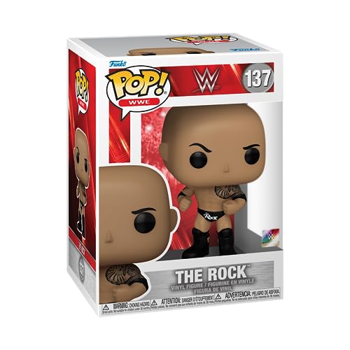 Funko Pop! WWE: The Rock - Dwayne The Rock Johnson - (final) - Vinyl-Sammelfigur - Geschenkidee - Offizielle Handelswaren - Spielzeug Für Kinder und Erwachsene - Sports Fans