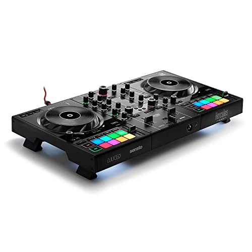 Hercules DJControl Inpulse 500 - 2-Deck DJ-USB-Controller für Serato DJ Lite und DJUCED