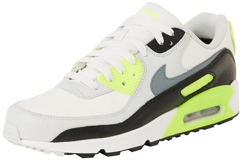 Nike Herren Air Max 90 Gore-TEX Sneaker, Summit White Cool Grey Volt Black, 44.5 EU