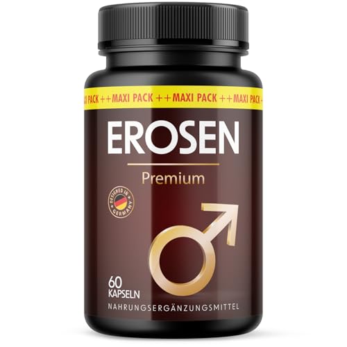Erosen Premium Kapseln | Liebe, Lust & Leidenschaft | einfache Anwendung | 60 Kapseln
